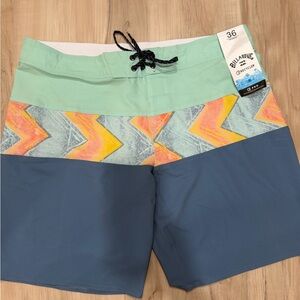 *NWT* Tribong Pro - Performance Board Shorts for Men, Size 36”